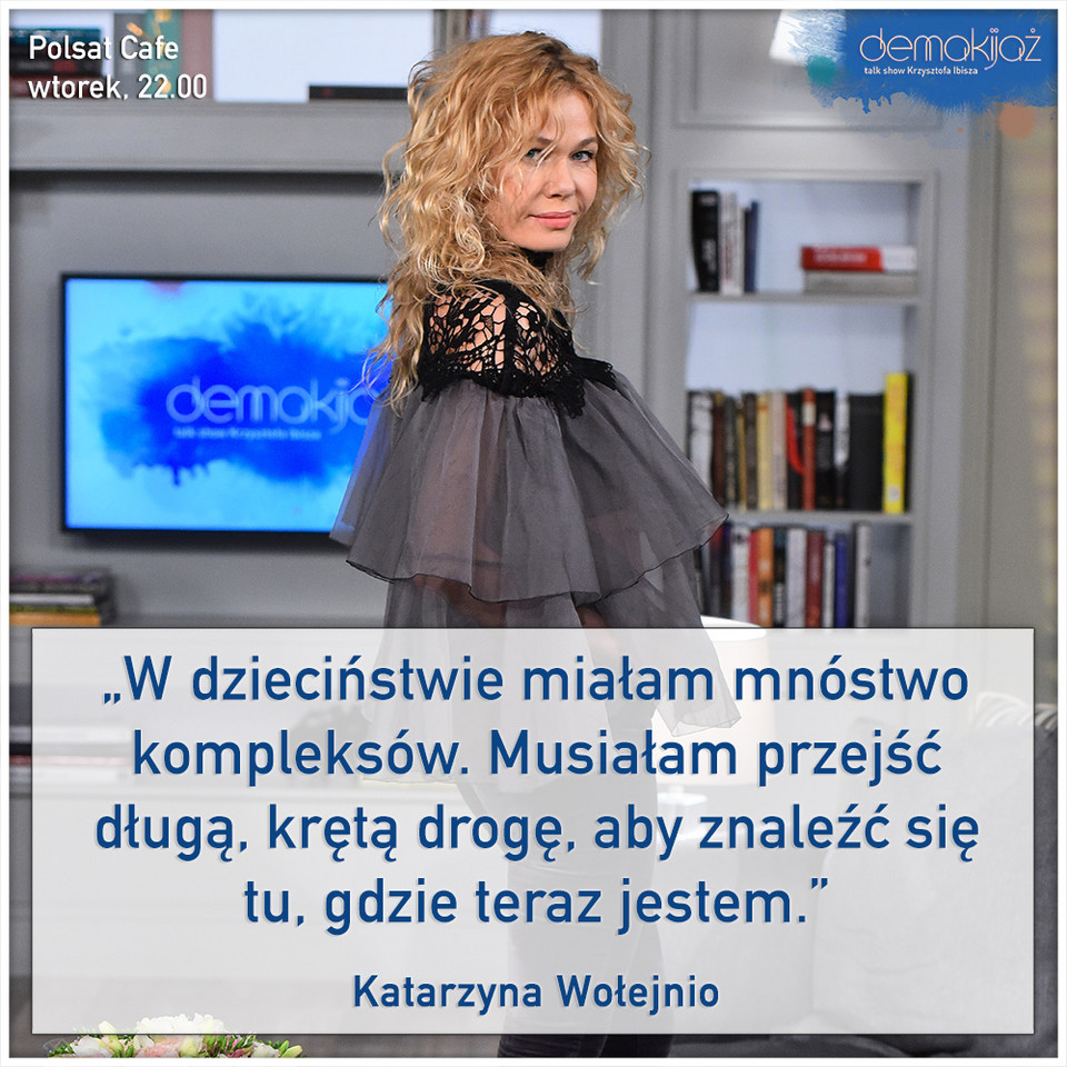 "Demakijaż": Katarzyna Wołejnio u Krzysztofa Ibisza