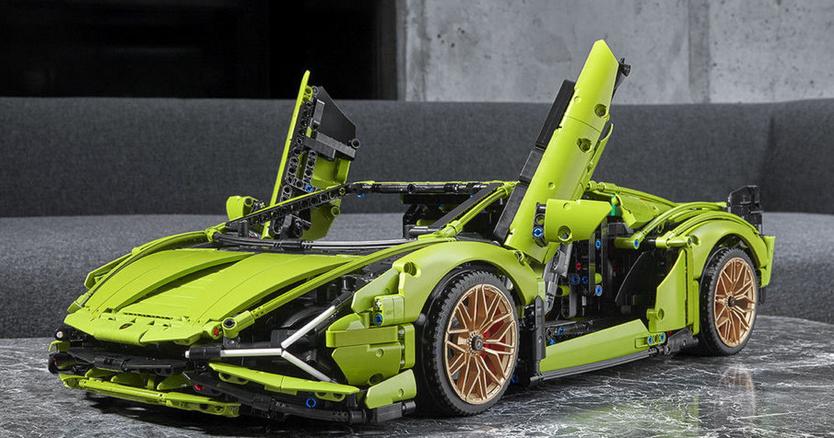 Lamborghini Sian FKP 37 - zestaw klocków Lego 42115, cena
