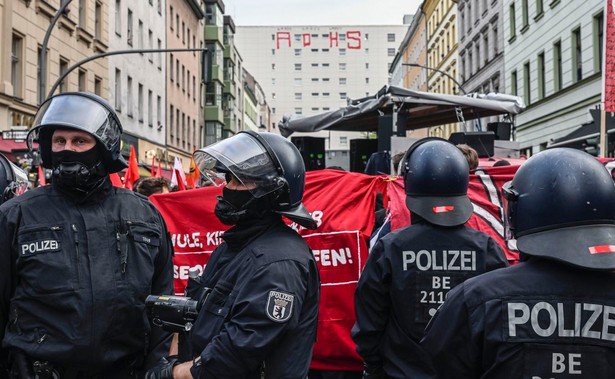 Antysemickie hasła na demonstracjach pierwszomajowych w Berlinie