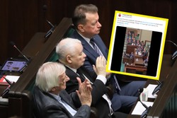 Terlecki posłańcem Kaczyńskiego. Poszedł z wiadomością do Hołowni