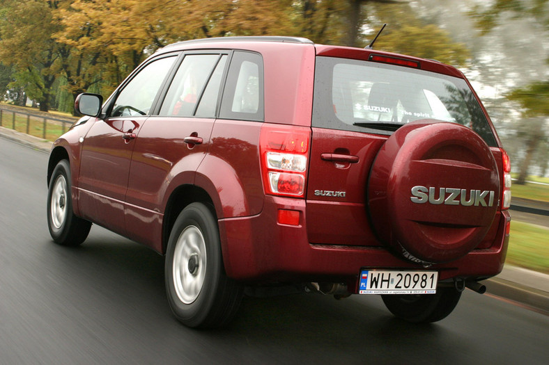 Suzuki Grand Vitara: SUV z genami terenówki