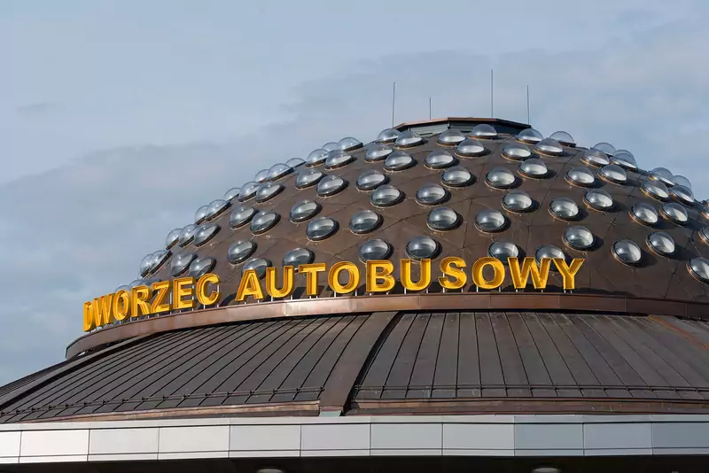 Dworzec UFO w Kielcach doceniony na świecie po remoncie