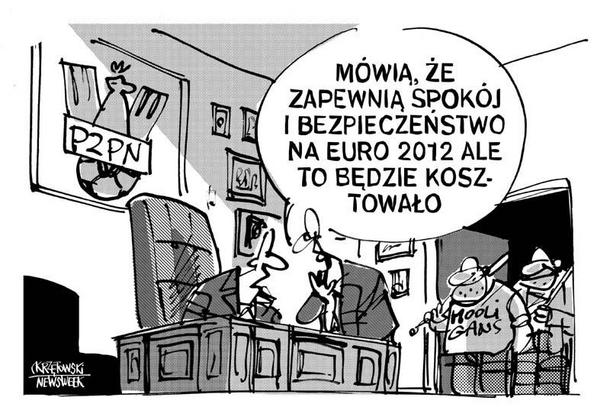 Spokoj na Euro 2012 kibice kibole krzętowski