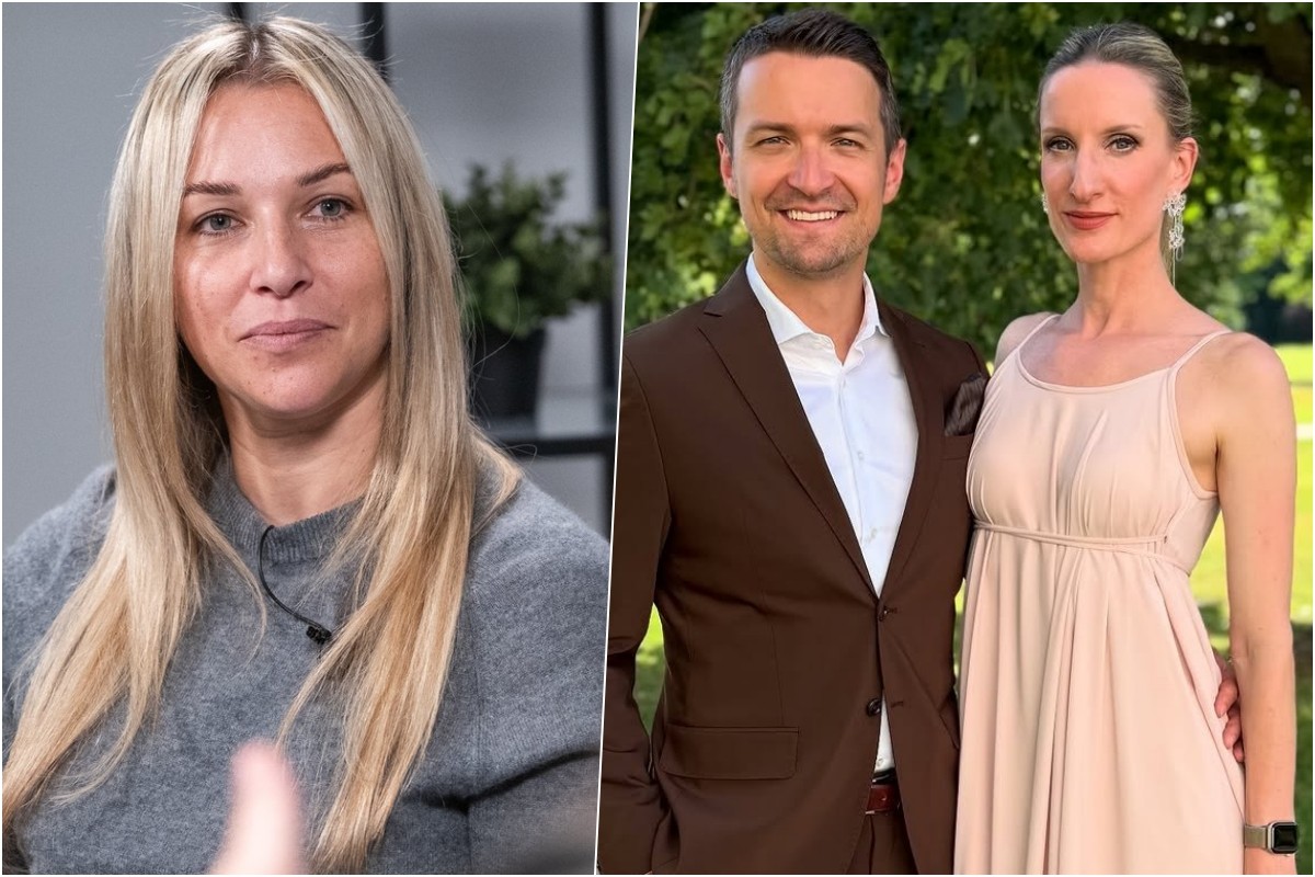 Extenistka Dominika Cibulková a manželia Viktor a Adela Vinczeovci. 