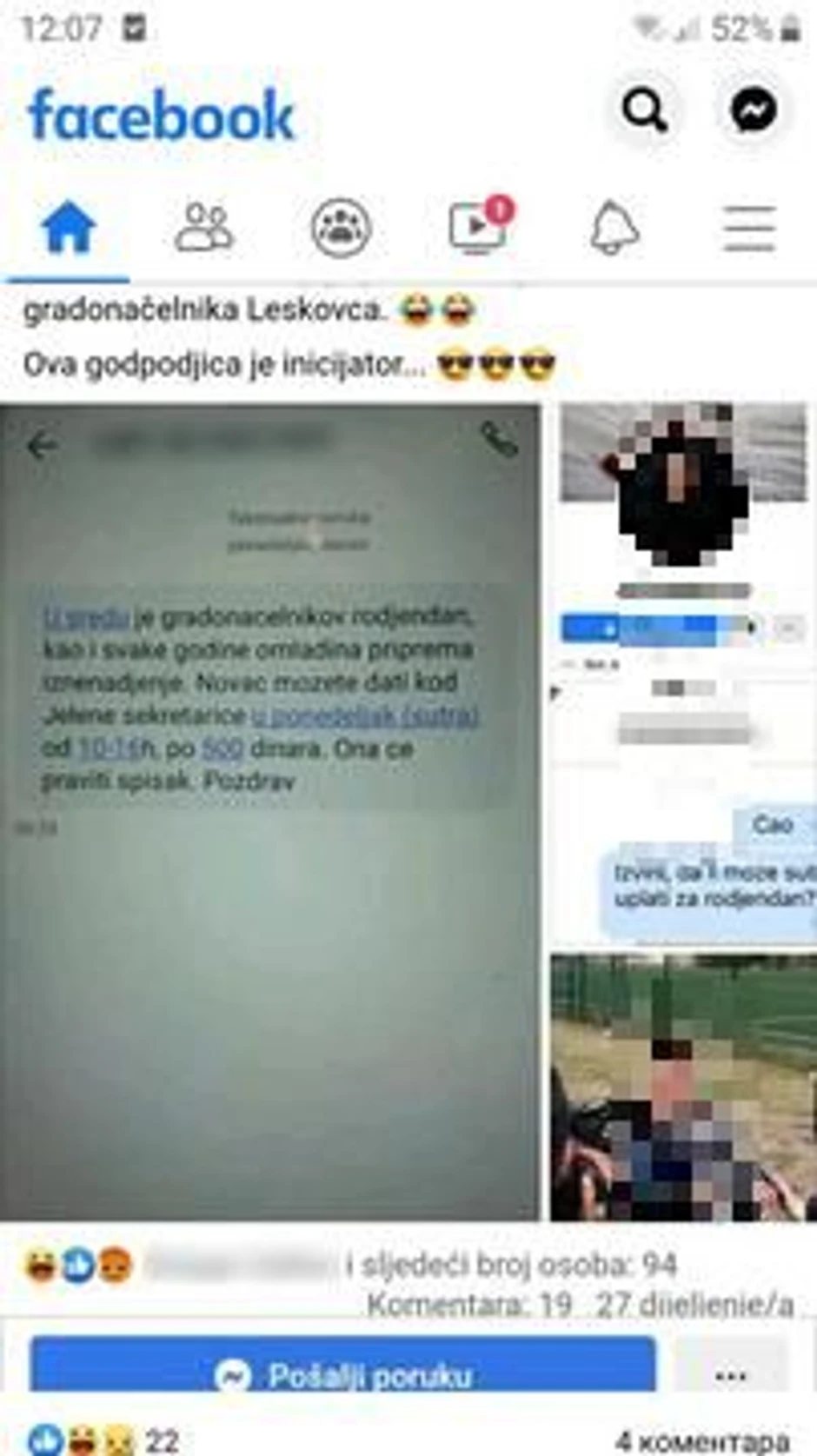 "Omladina priprema iznenađenje..."