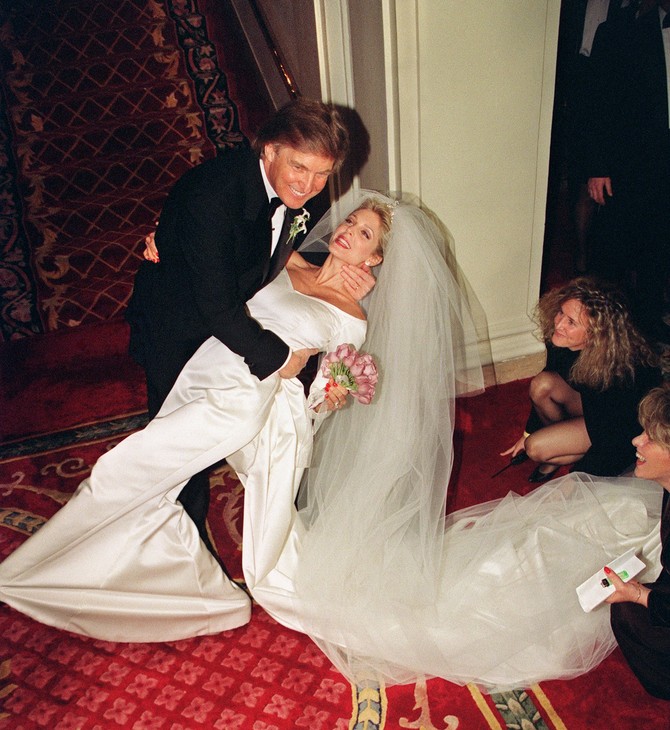 Donald Tramp i Marla Mejpls