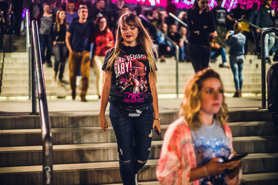 Koncert Aerosmith w Krakowie: zdjęcia publiczności