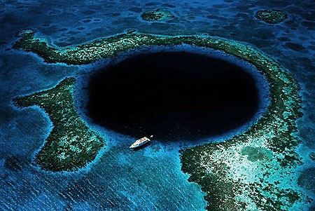 Blue Hole w Belize