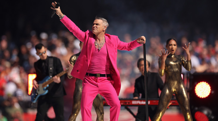 Robbie Williams a világ egyik legismertebb popsztárja  /Fotó: Getty Images