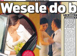 Oto Cichopek na weselnym parkiecie