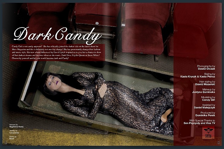 Candy Girl w "Mess Magazine"