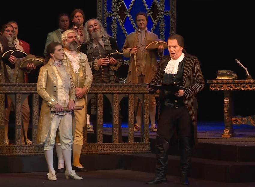 Premijera opere Đuzepa Verdija "Bal pod maskama"