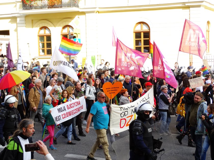 Ładunki wybuchowe na Marszu Równości