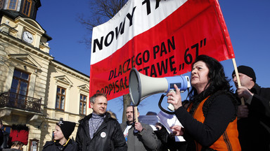 Posłanka PiS zakłóciła wiec Komorowskiego: skrzyknęłam ludzi