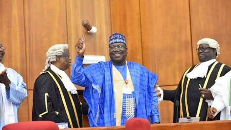 President of the Senate, Dr. Ahmad Lawan. [Twitter/@SPNigeria]