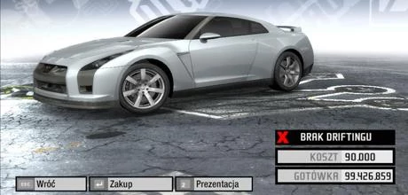 Screen z gry "Need for Speed ProStreet"