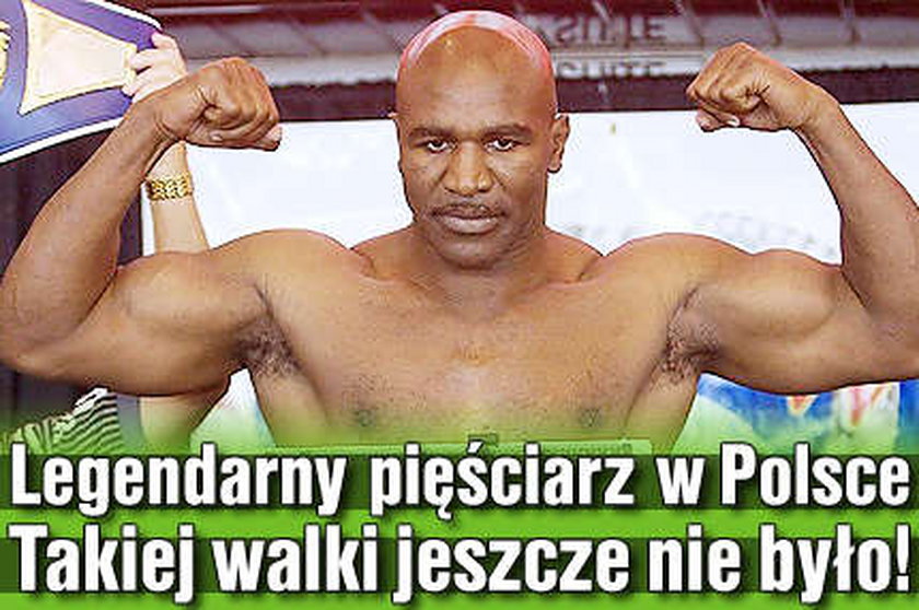 Legendarny pięściarz w Polsce!