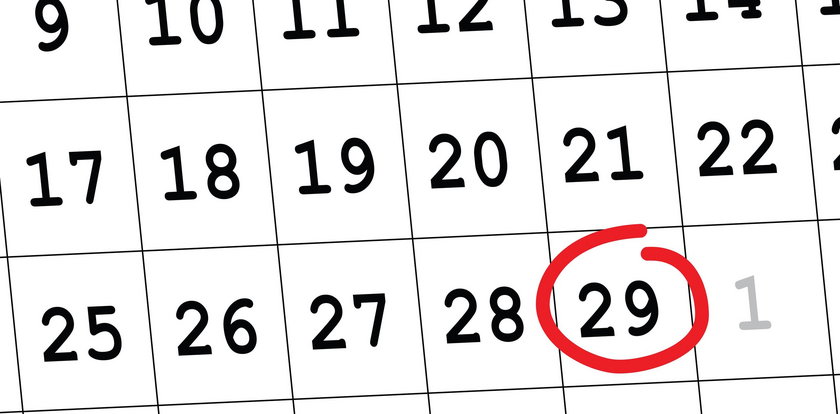 Dodatkowy dzień w roku przestępnym 2024. 29 luty zdarza się raz na cztery lata!