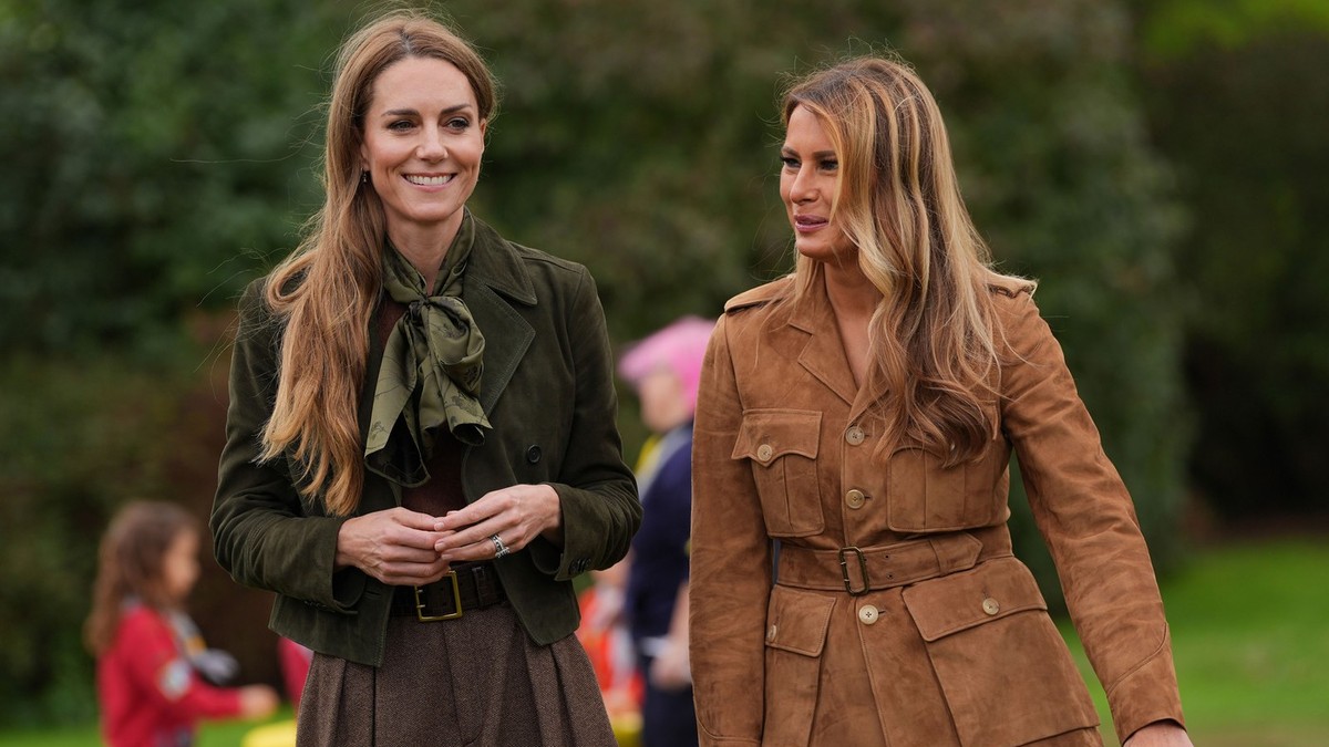 Kejt Midlton i Melanija Tramp