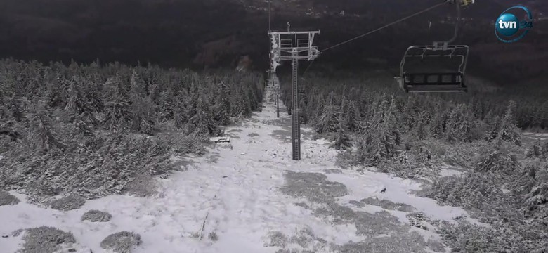 55-letni turysta z Czech zamarzł w Karkonoszach. Wcześniej doznał urazu głowy