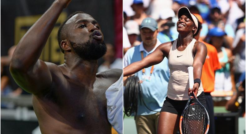 Jozy Altidore and Sloane Stephens