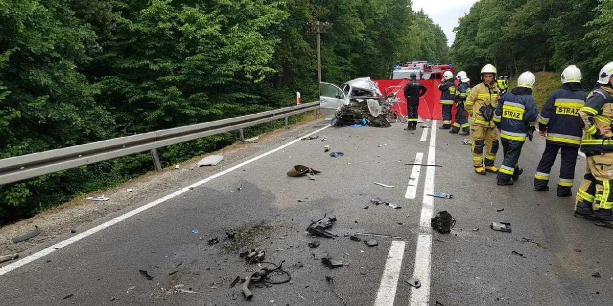 Tragiczny wypadek na Pomorzu. Nie żyje kobieta 