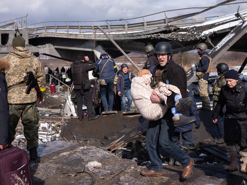 Ukraina. Irpień. Fot. Maksymilian Rigamonti