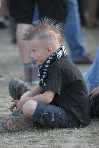 Jarocin na archiwalnych zdjęciach: Młody fan w 2008 roku