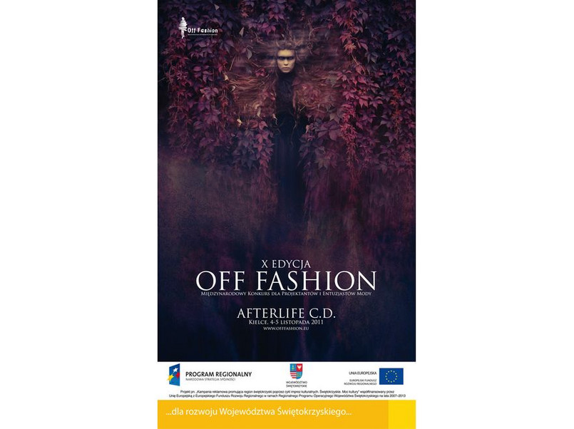 Plakat jesiennej edycji Off Fashion 2011