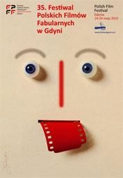 Plakat festiwalu filmowego w Gdyni