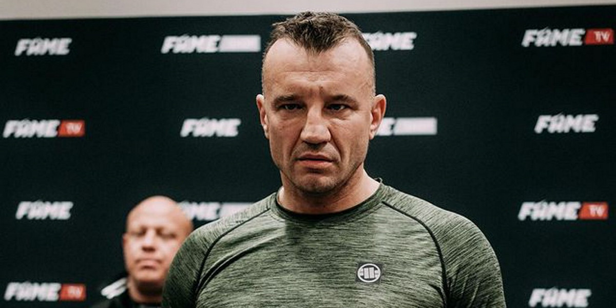 Paweł Jóźwiak przegrał z Michałem "Boxdelem" Baronem na FAME MMA 17