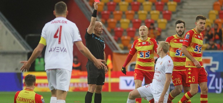 Jagiellonia wygrała bez Imaza. Pomogła jej czerwona kartka dla Frydrycha [WIDEO]