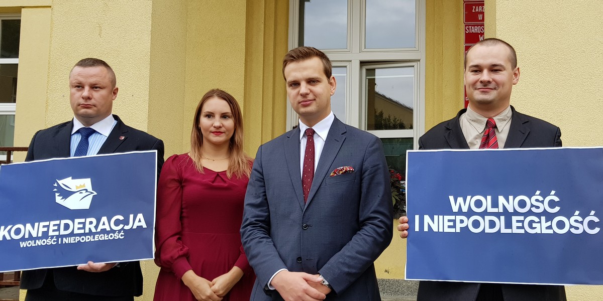 Jakub Kulesza liderem listy Konfederacji - Wiadomości