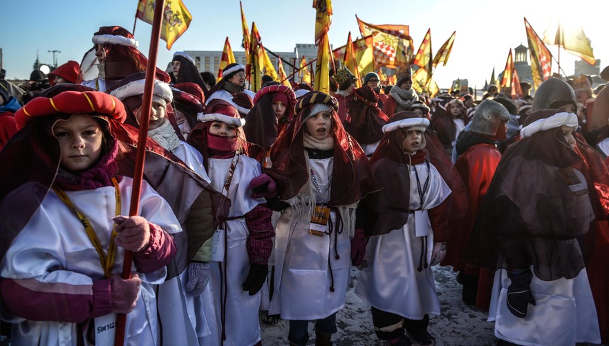 Orszak Trzech Króli , PAP/Jakub Kamiński