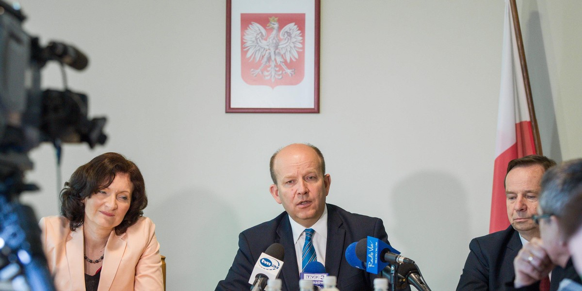 Minister zdrowia Konstanty Radziwiłł