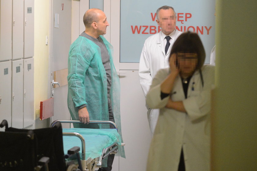 Marcinkiewicz w szpitalu