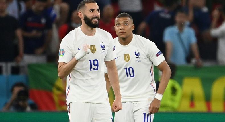 Kylian Mbappe would join fellow France forward Karim Benzema at Real Madrid