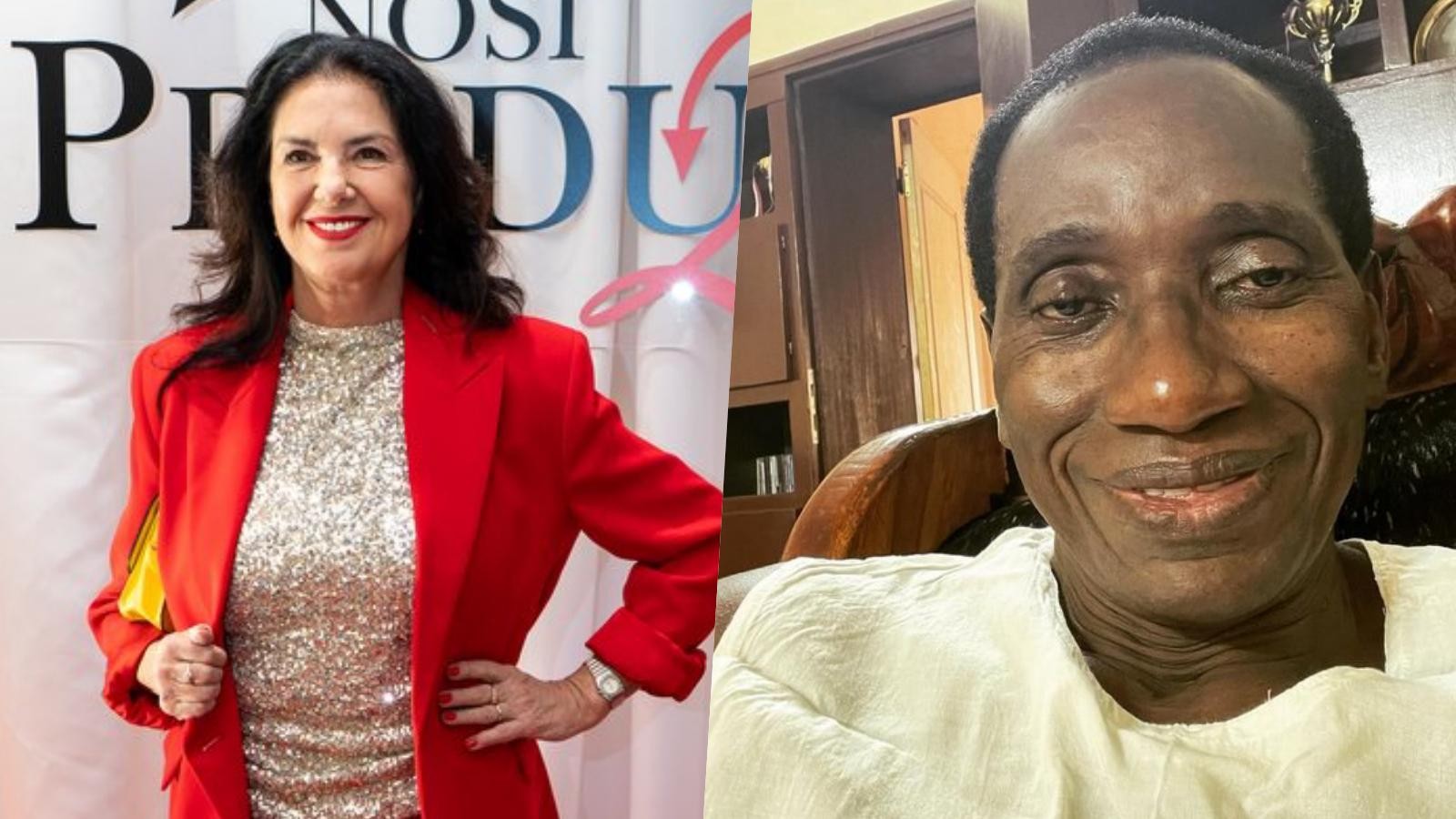 Iveta Malachovská a Ibrahim Maiga.