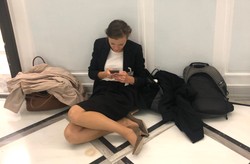 Zuzanna Rudzińska-Bluszcz TAK czekała na głosowanie w Sejmie. Nie doczekała się