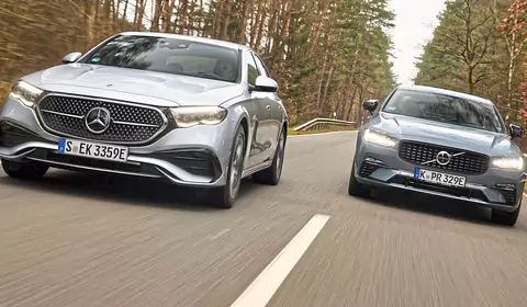 Mercedes E 400 e kontra Volvo S90 T8. Różnica w cenie była decydująca