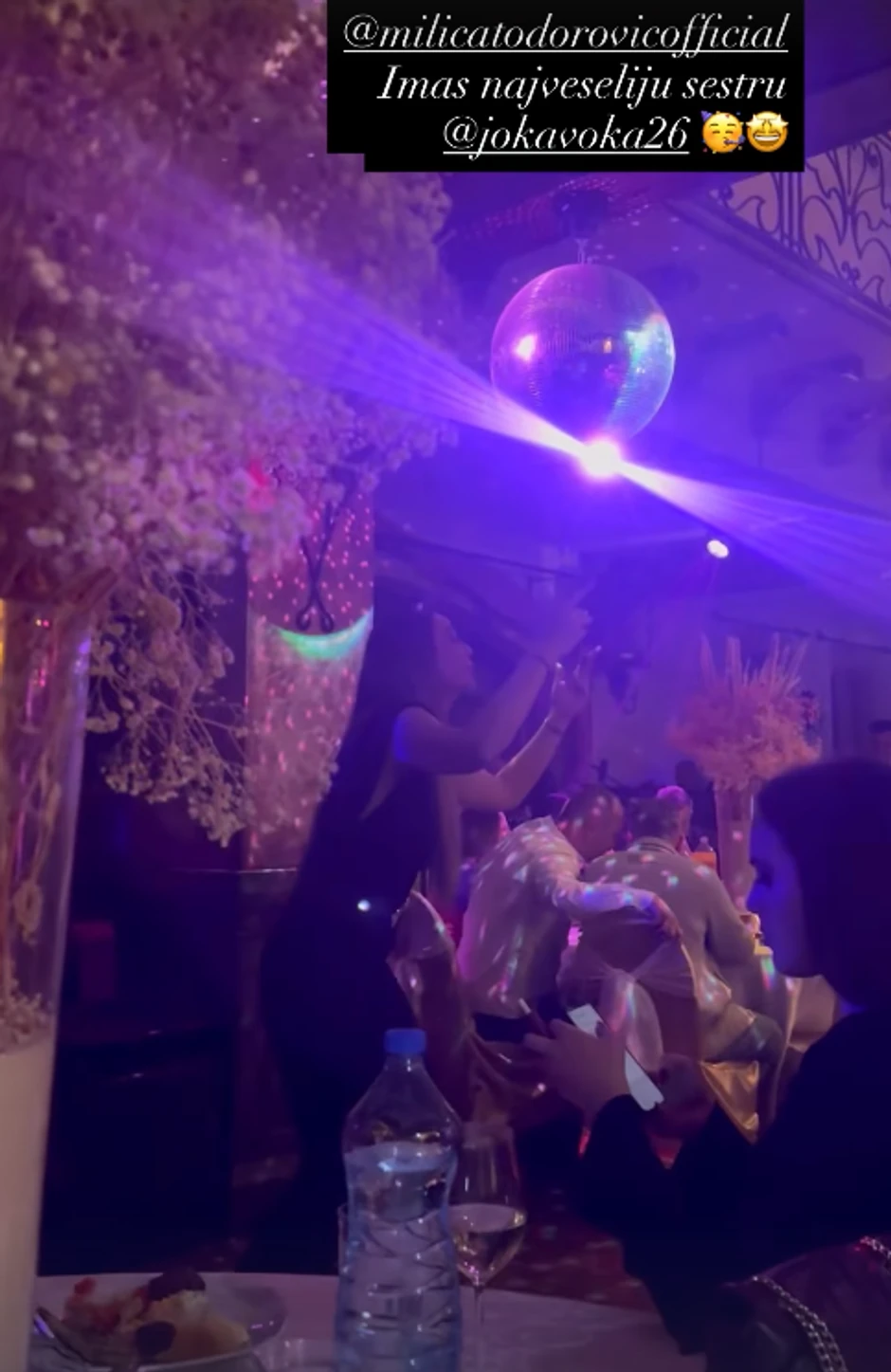 Slavlje povodom rođenja sina Milice Todorović