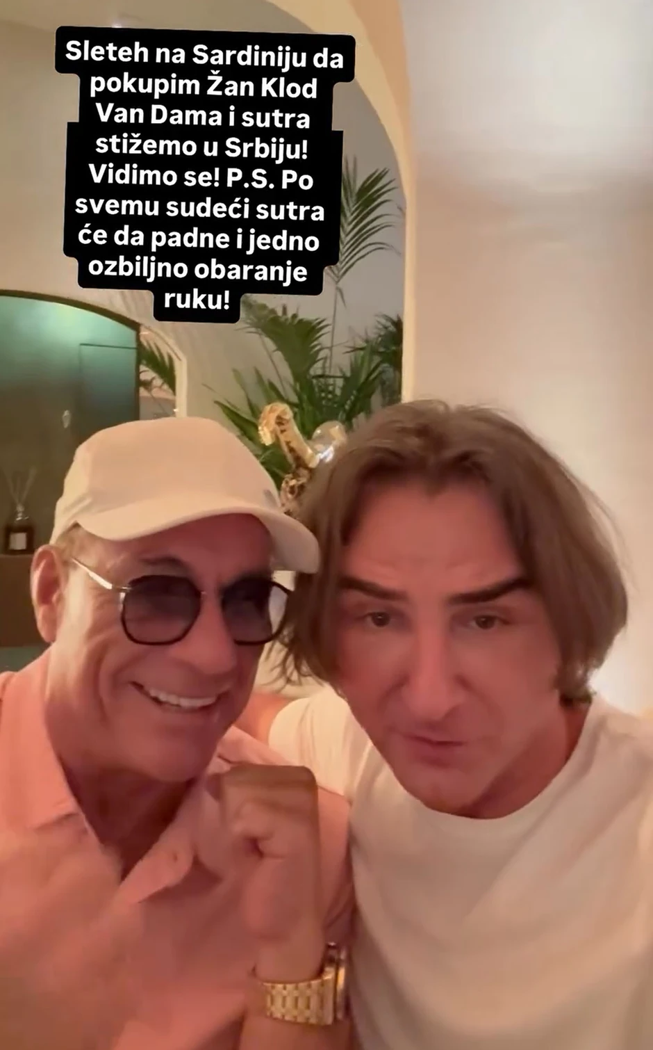 Željko Mitrović i  Žan Klod Van Dam
