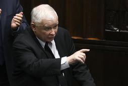 Jarosław Kaczyński w Sejmie 14 września 2022 r.