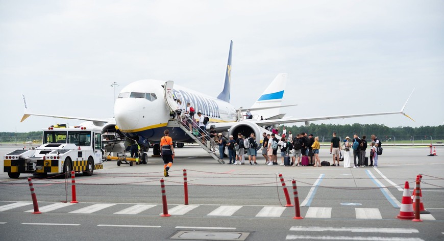 Sierpień z wynikiem 725 660 podróżnych został najlepszym miesiącem w historii lotniska.
