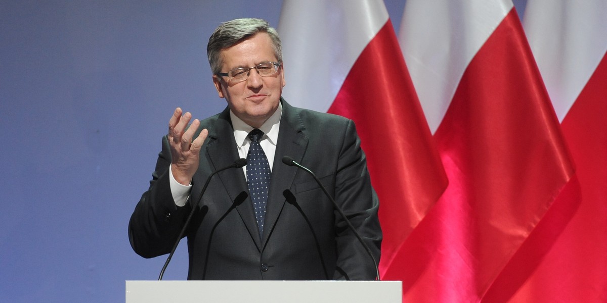 Prezydent Bronisław Komorowski