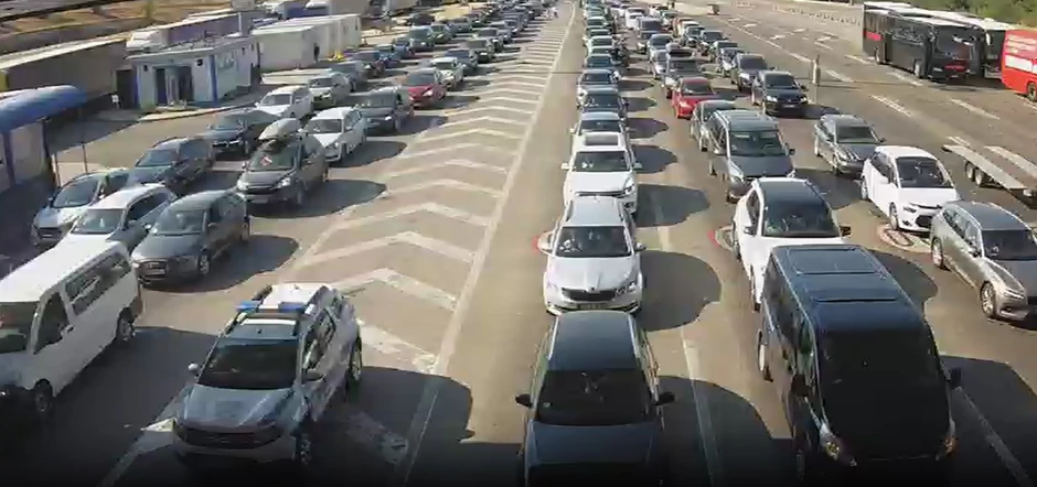 Preševo - ulaz pre 9 časova jutros