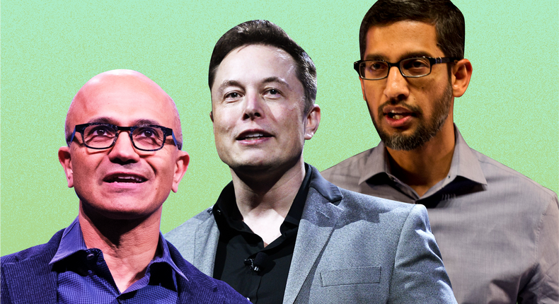 Best tech CEOs 2018