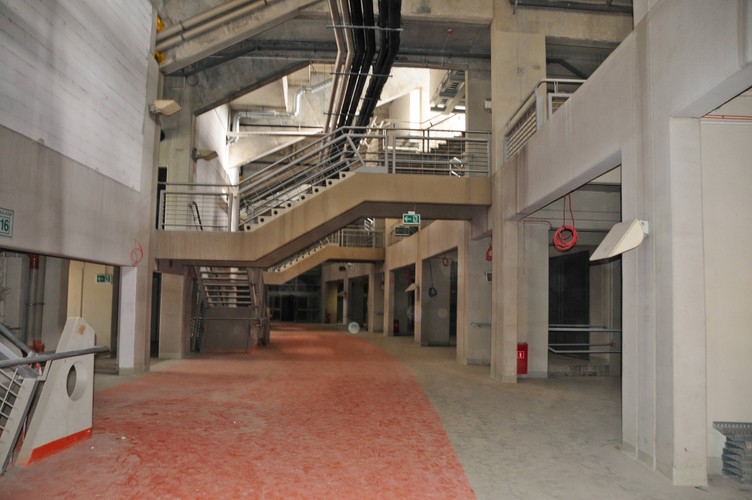 Zdjęcie z przebudowy Stadionu Śląskiego - promenada