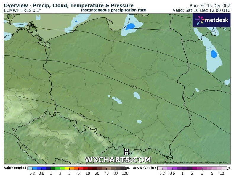 Dziś nie zabraknie słabego deszczu, mżawki i mgieł