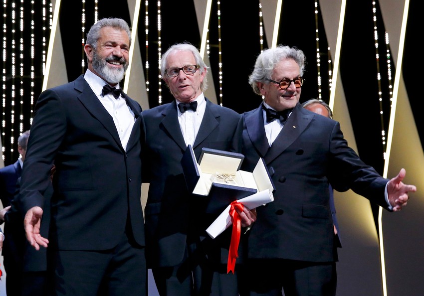 Dodela "Zlatne palme", Mel Gibson uručio nagradu Kenu Louču